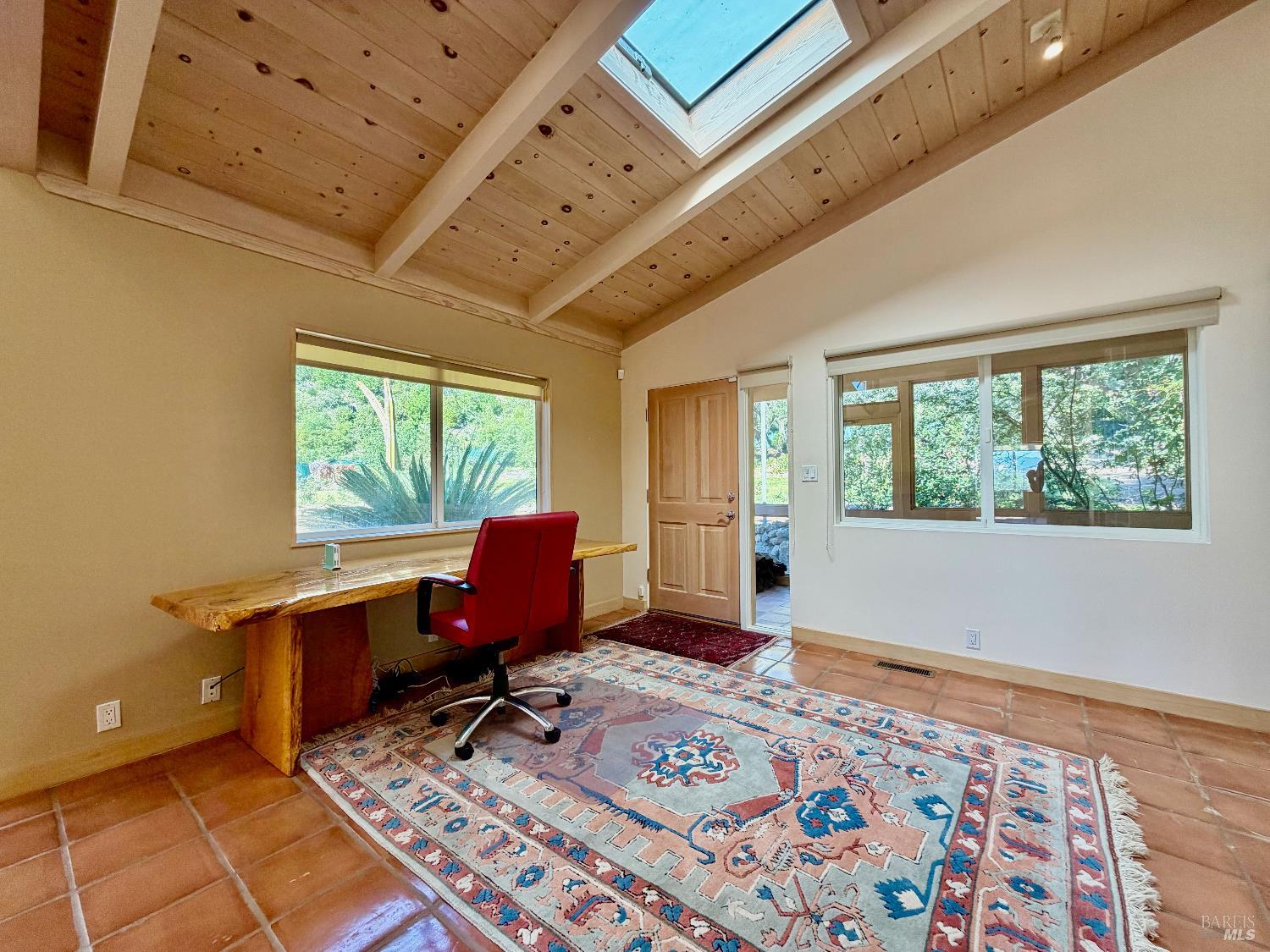 321 Dutch Henry Canyon Road Calistoga, CA 94515 - Photo 10 of 50 a workspace with furniture and a window