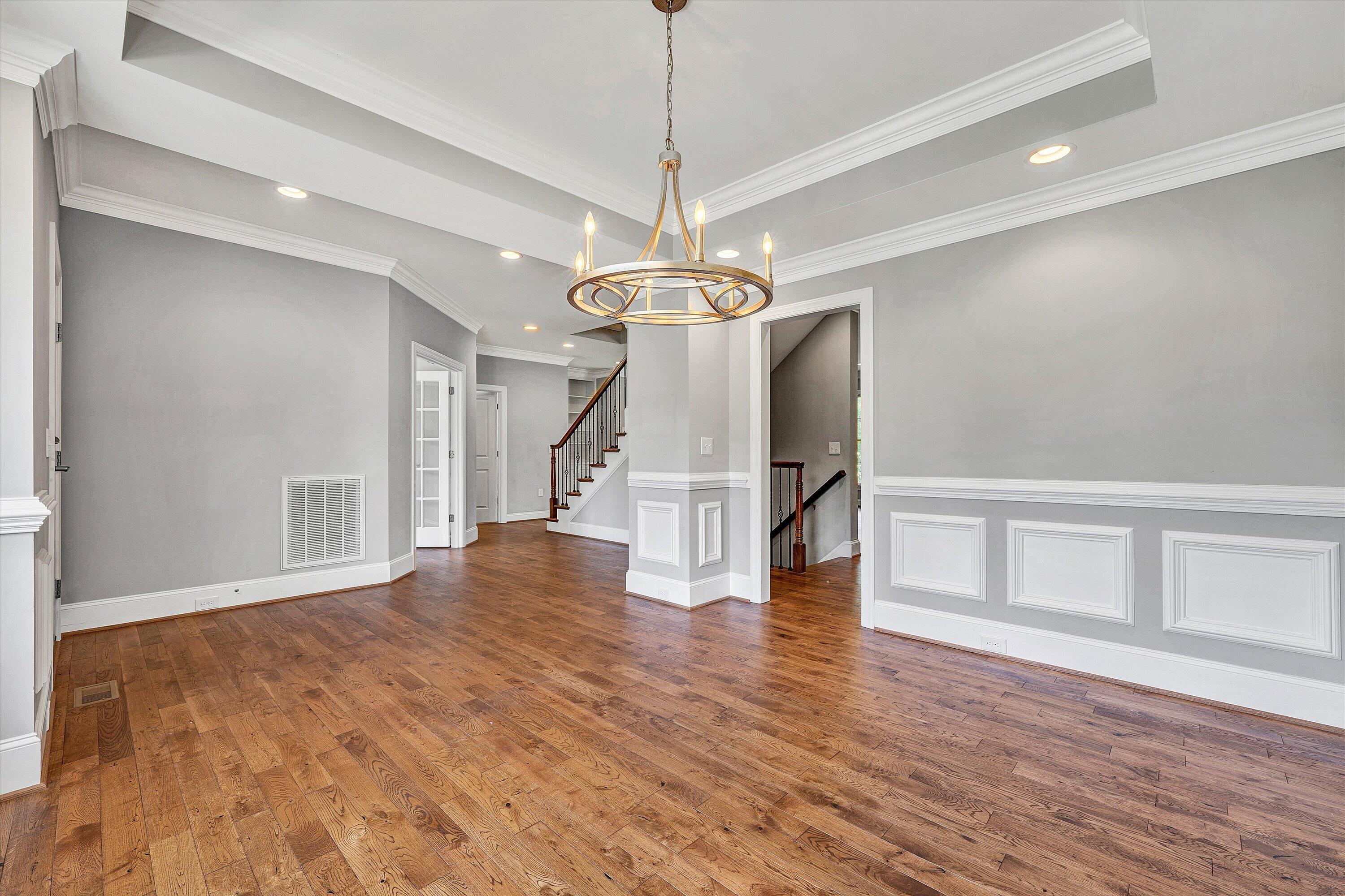 6981 Fairway Ridge Road Salem, VA 24153 - Photo 11 of 53 a view of empty room with wooden floor and fan