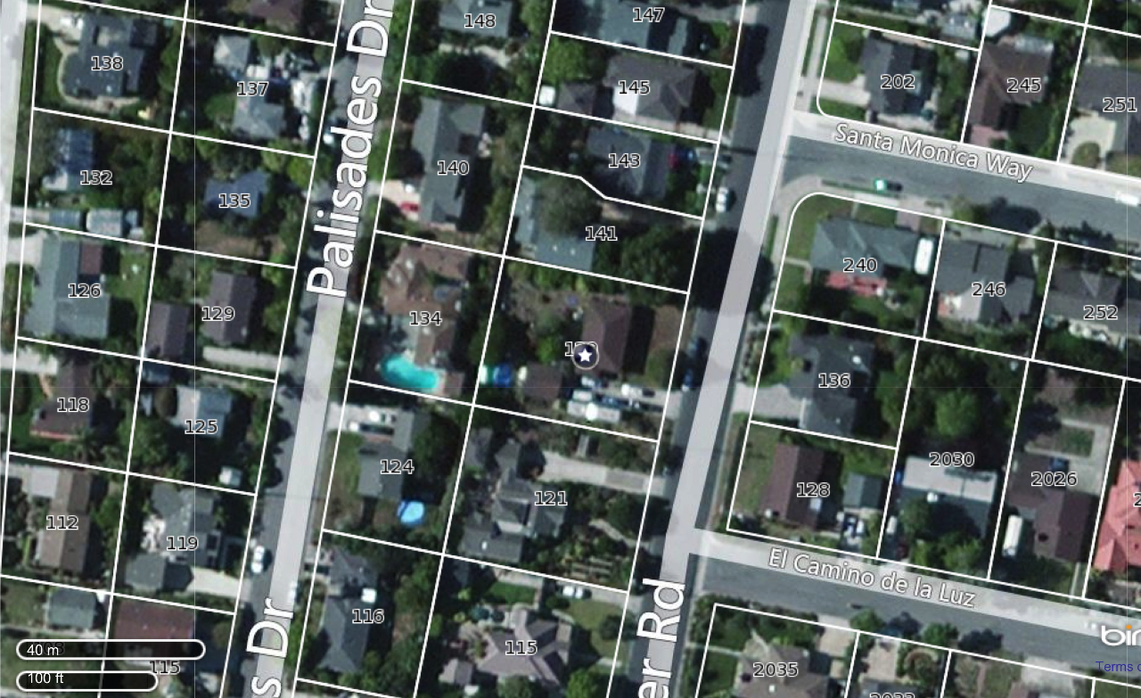 129 Oliver Road Santa Barbara, CA 93109 - Photo 4 of 11 Oliver Sat 3 Parcel Cropped