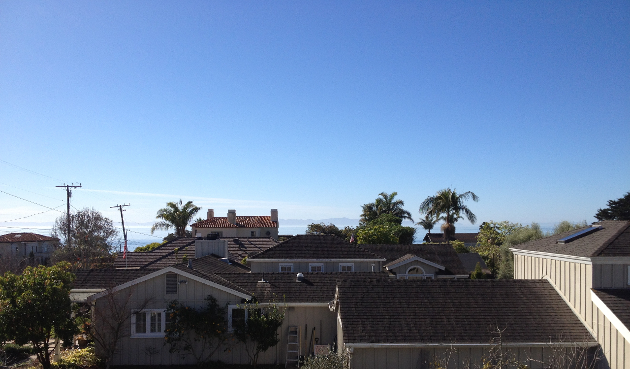 129 Oliver Road Santa Barbara, CA 93109 - Photo 5 of 11 Oliver View From Garage Roof
