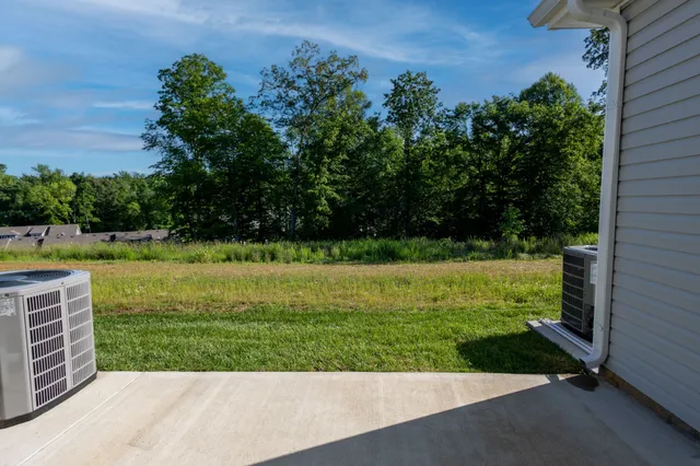 a view of a back yard