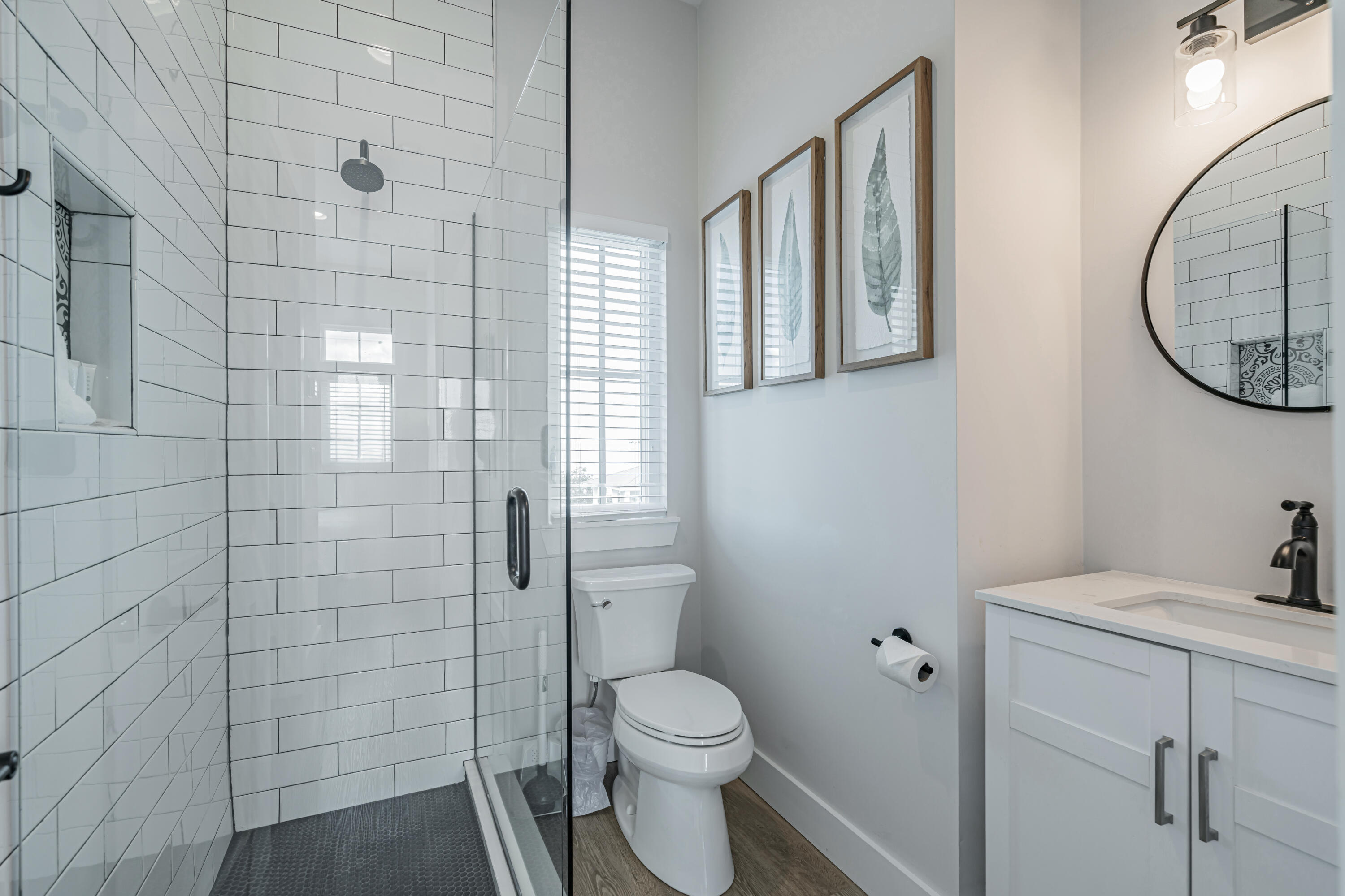 41 Abbie Road Santa Rosa Beach, FL 32459 - Photo 27 of 38 a bathroom with a toilet sink and shower
