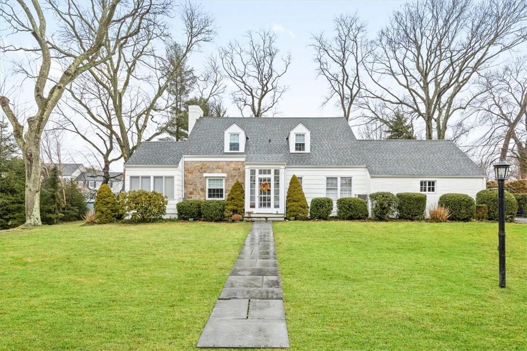 3 Highland Ridge Lane Rye, NY 10580 - Photo 1 of 1 a front view of house with yard and green space