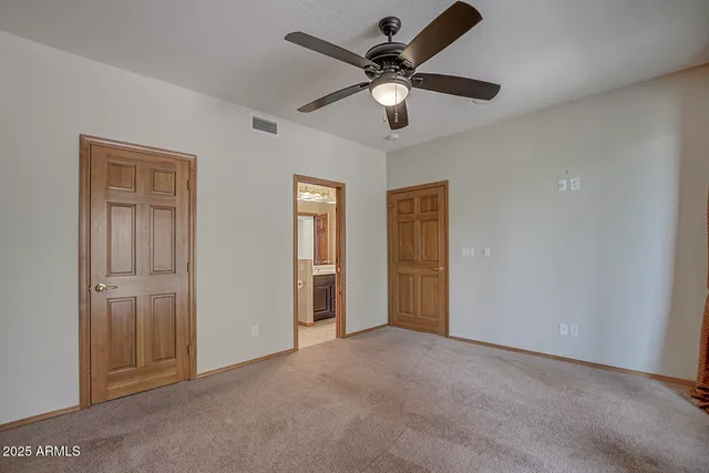 a view of a park with a tree