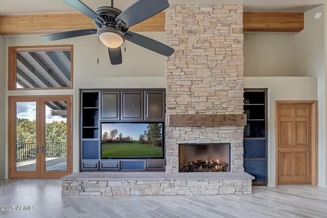 a kitchen with stainless steel appliances a refrigerator and a stove