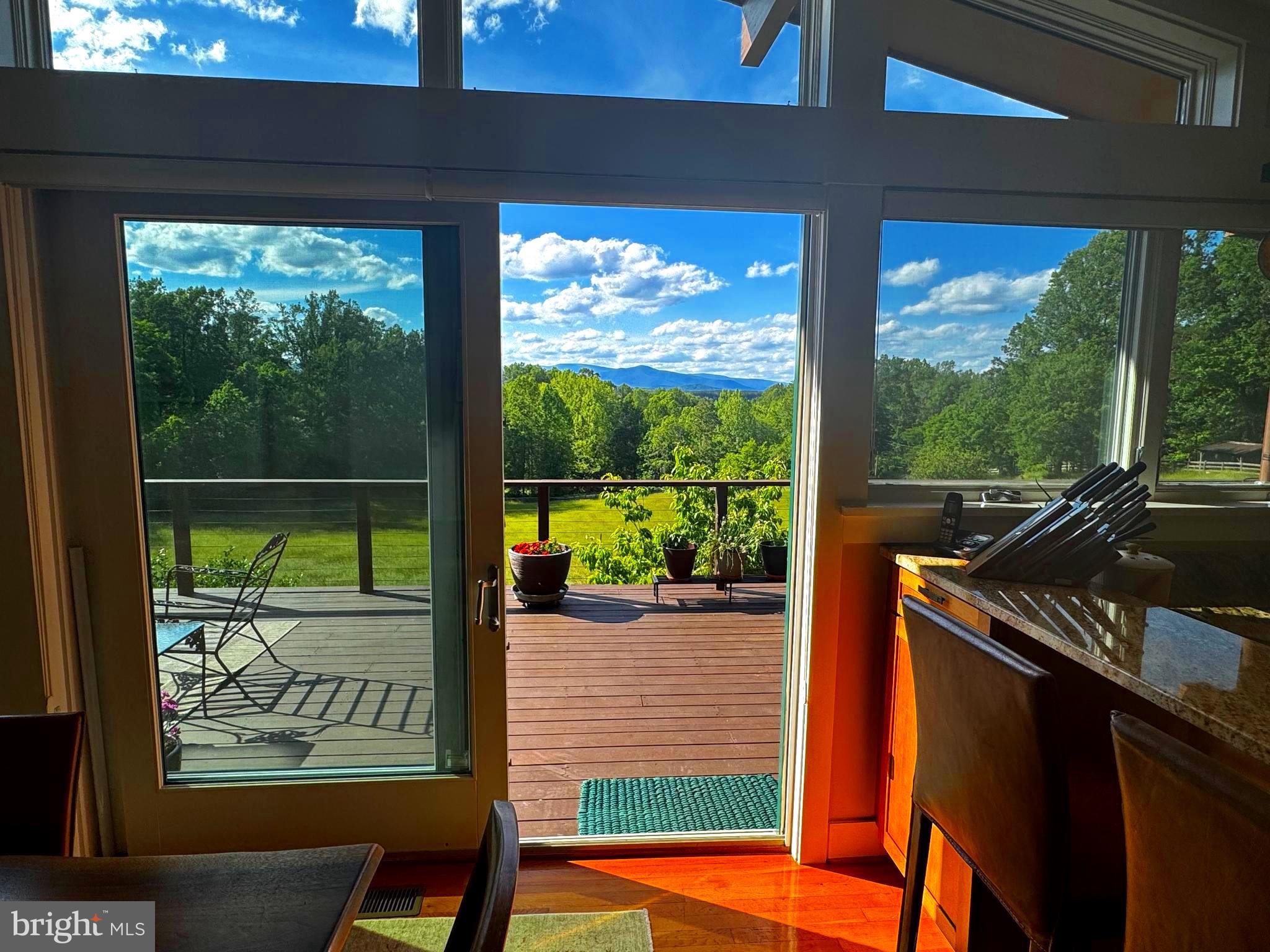103 Castleton Ford Road Castleton, VA 22716 - Photo 24 of 82 Walking out to the Deck