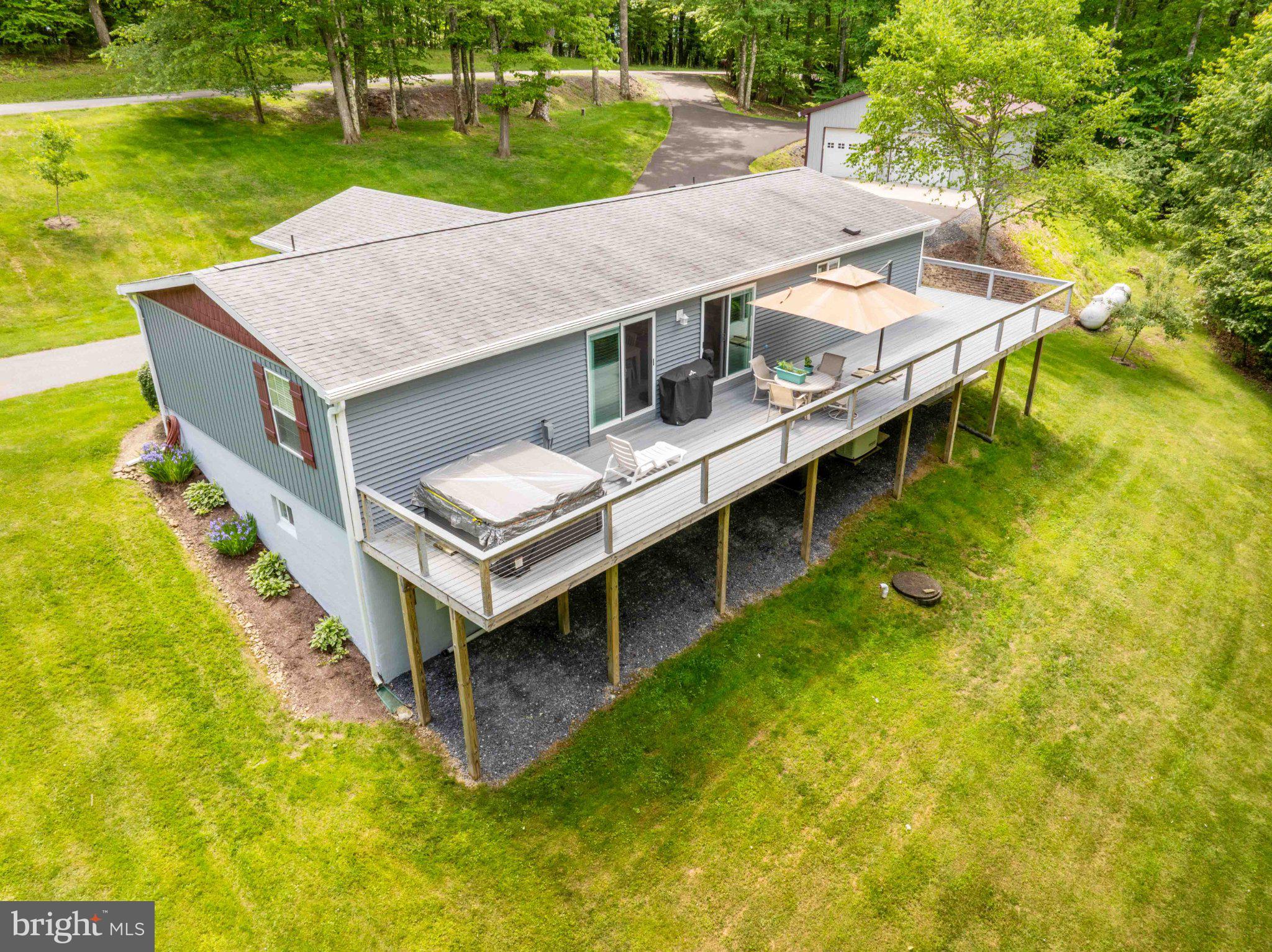 511 Hill Top Road Oakland, MD 21550 - Photo 12 of 51 Charming home with spacious deck oasis.