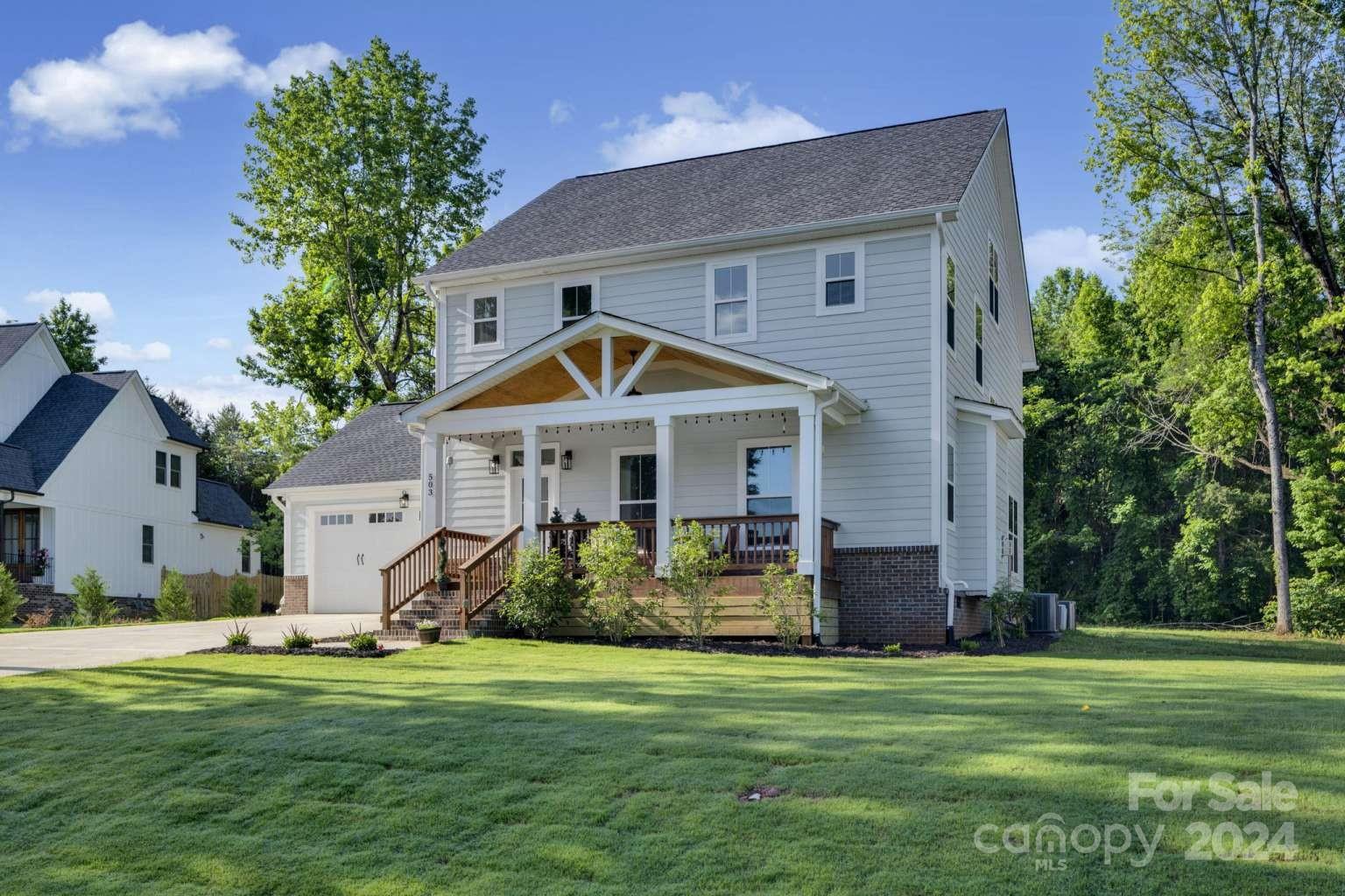 503 Arrow Point Lane Kannapolis, NC 28036 - Photo 2 of 23 a front view of house with yard and green space