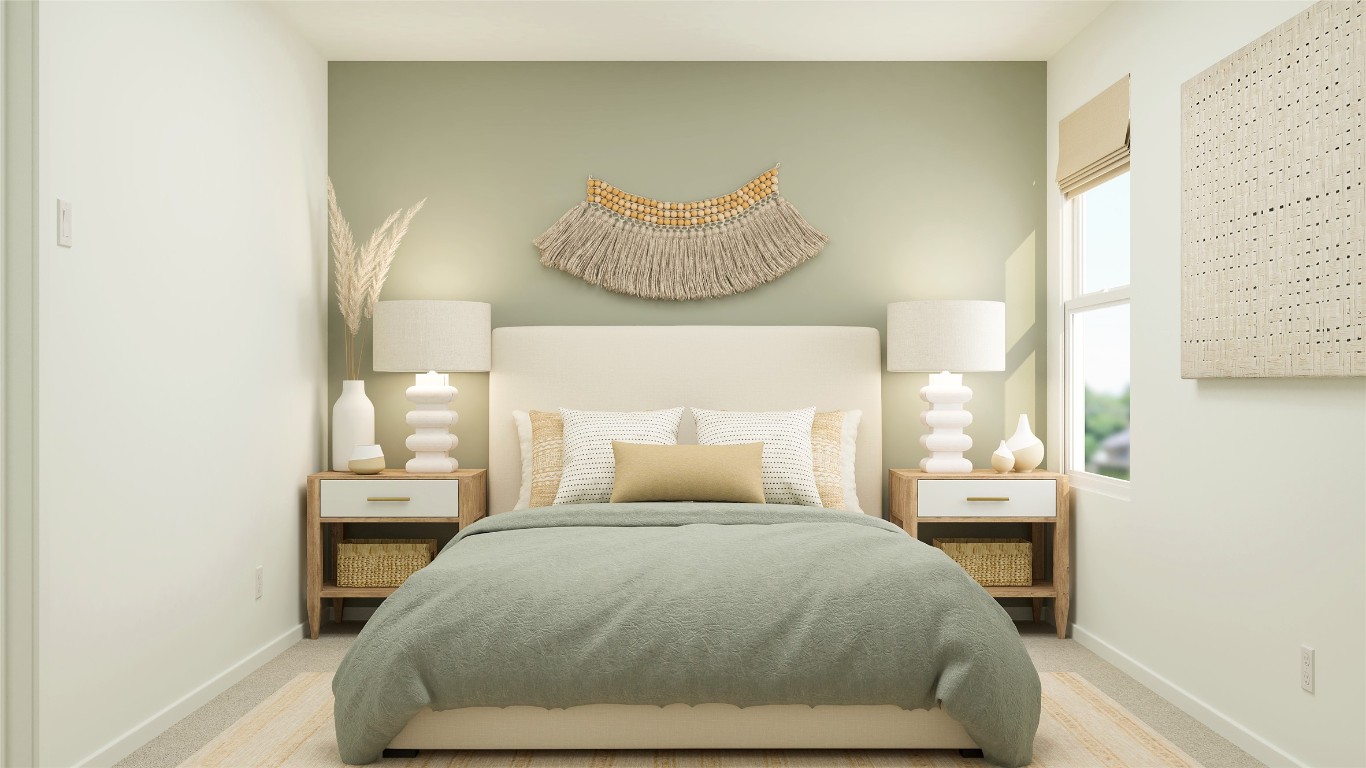 120 Dark Victory Road Jarrell, TX 76537 - Photo 20 of 27 a bedroom with a bed and window