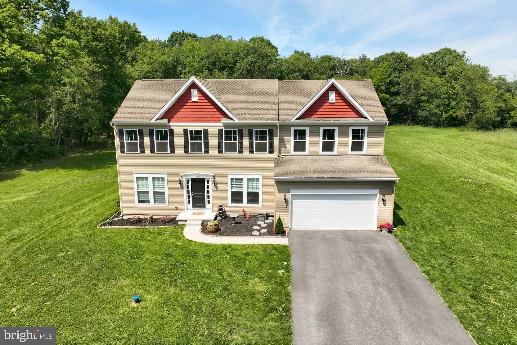 2741 Cold Springs Road Orrtanna, PA 17353 - Photo 43 of 52 a aerial view of a house with a yard