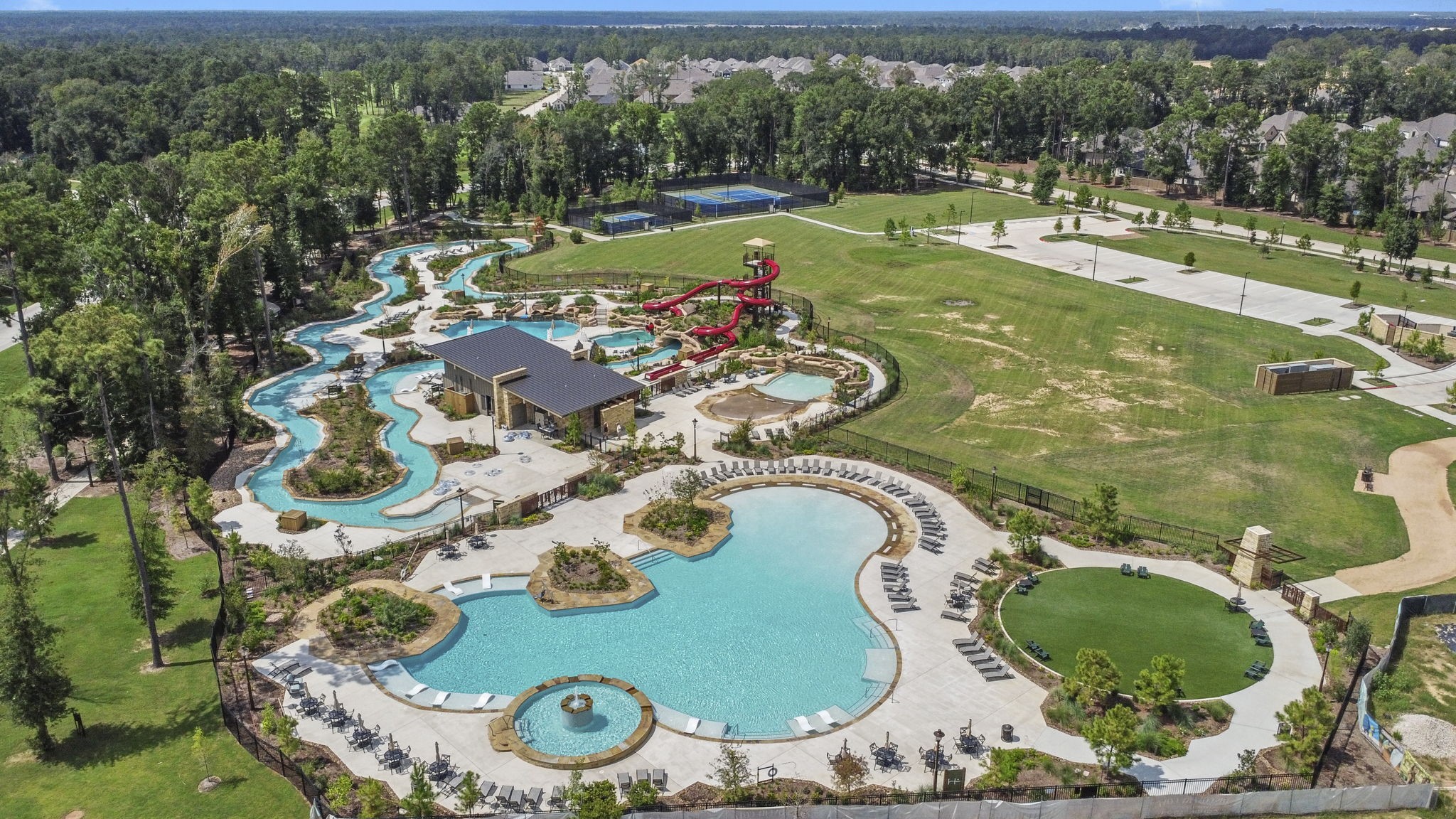 21719 Grayson Highlands Way Porter, TX 77365 - Photo 9 of 42 The water park was open this 2025 Summer