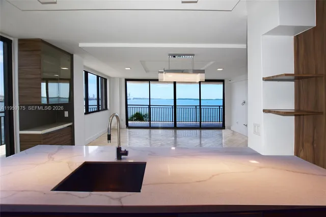 a view of a indoor garage