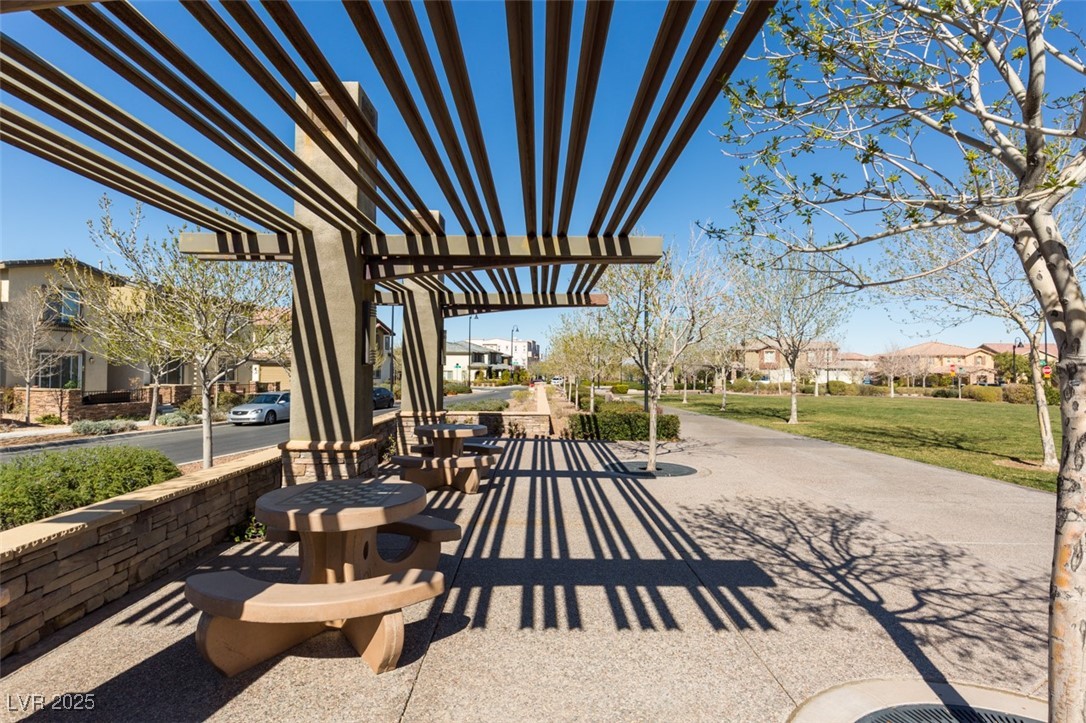 2870 Turnstone Ridge Street Henderson, NV 89044 - Photo 44 of 50 View of patio / terrace with a residential view