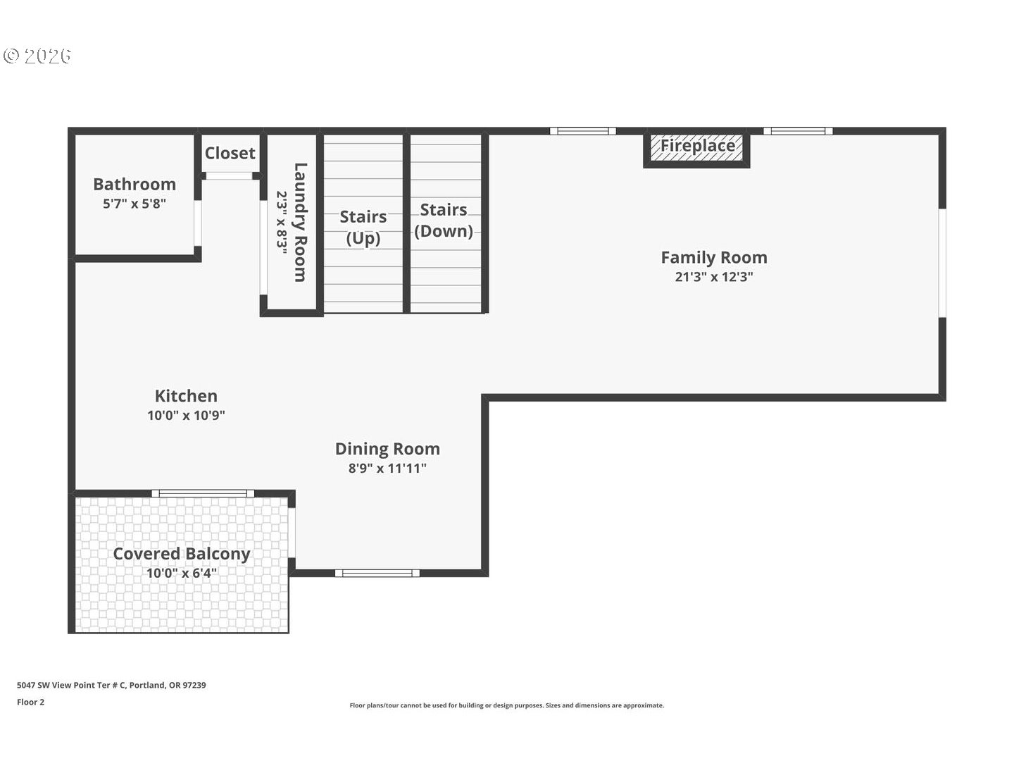 5047 Southwest View Point Terrace, Unit C Portland, OR 97239 - Photo 37 of 38 a picture of a wall with a white wall