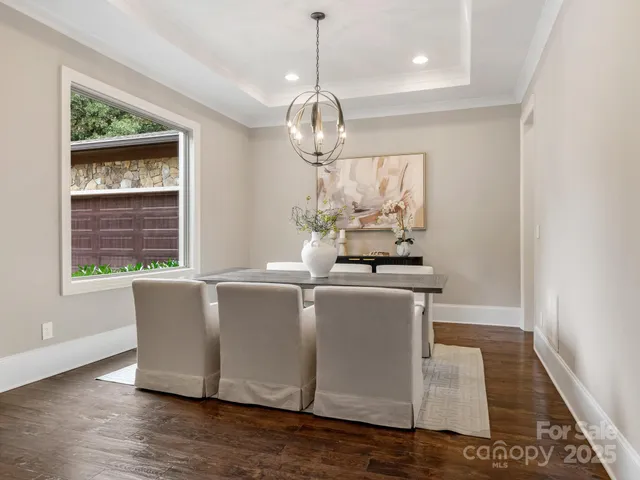 a living room with window