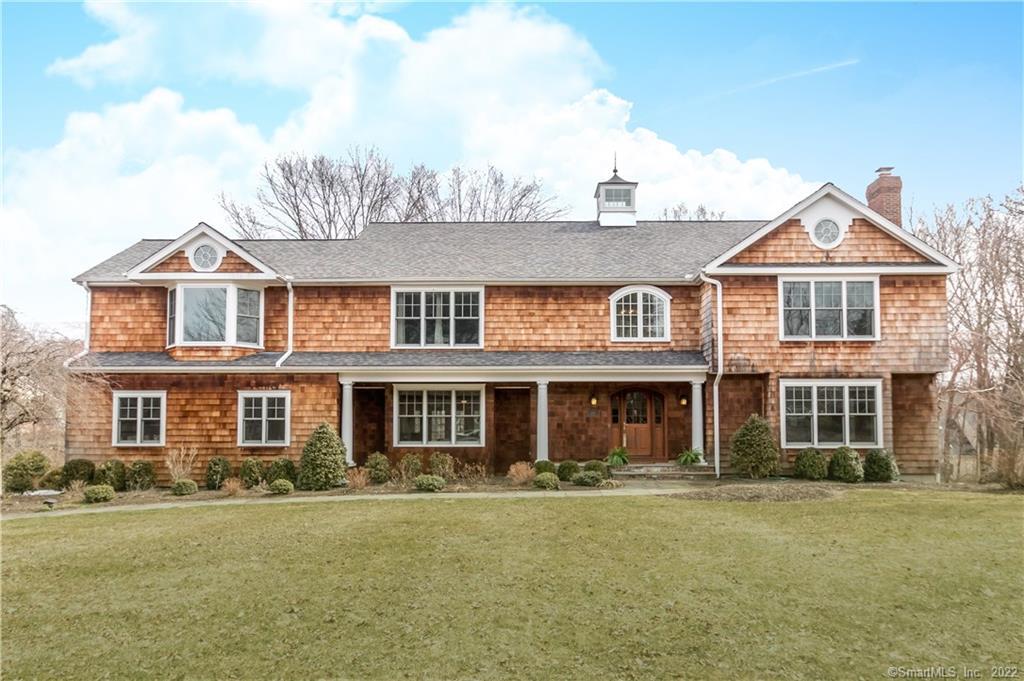225 Flintlock Road Fairfield, CT 06890 - Photo 1 of 1 front view of a house with a yard
