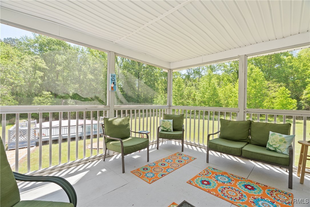 5026 Water View Road Water View, VA 23180 - Photo 38 of 50 Sunroom / solarium with outdoor lounge area and pl