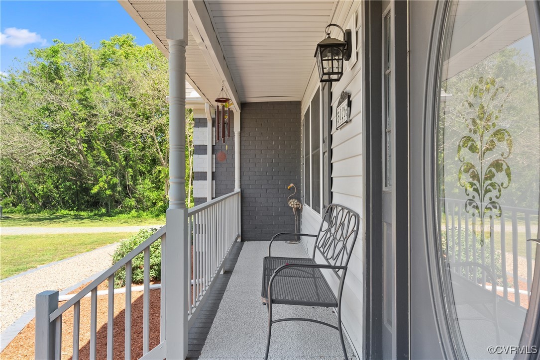 5026 Water View Road Water View, VA 23180 - Photo 6 of 50 Balcony with covered porch