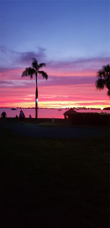 a view of ocean from a ceiling