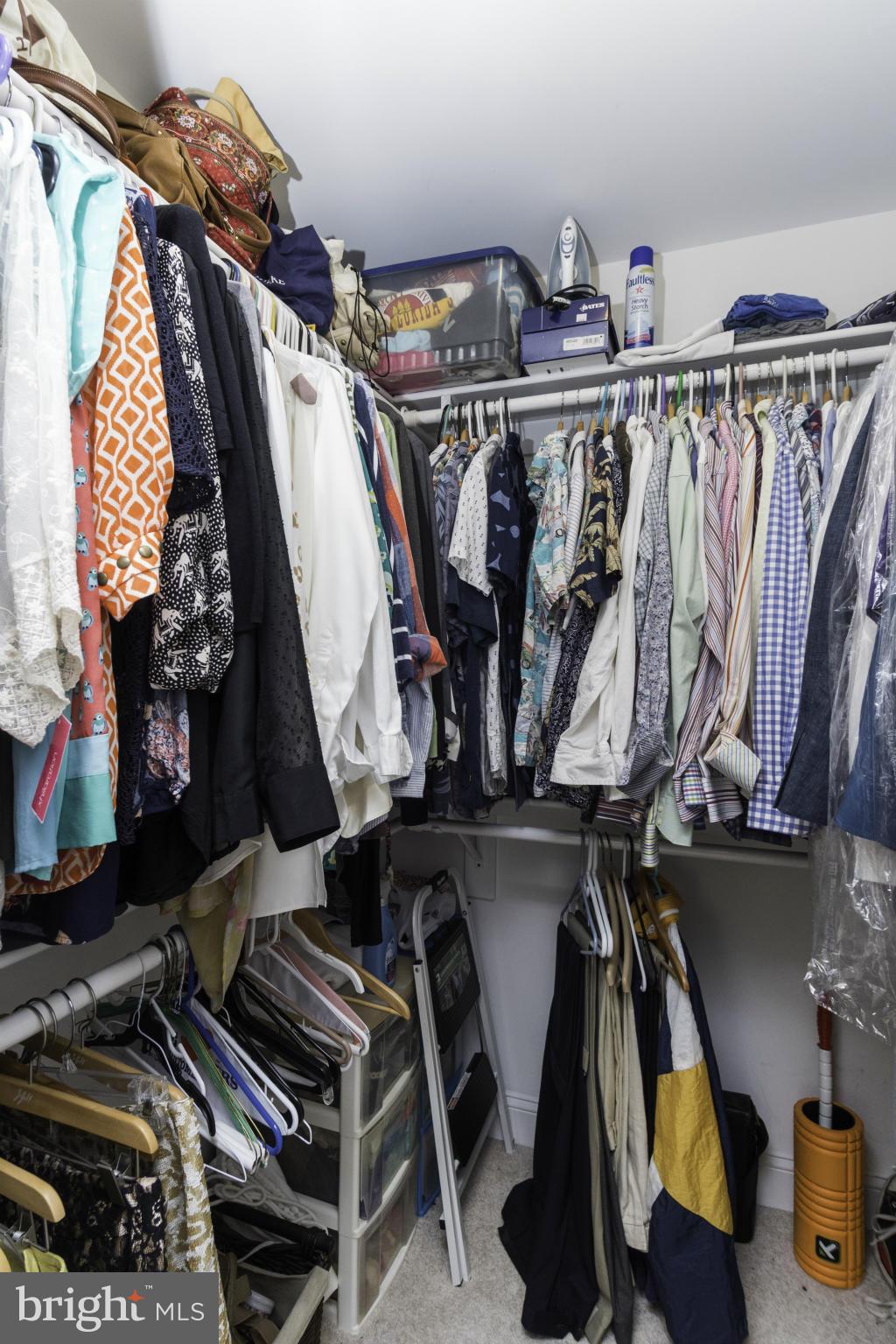 6600 Pine Road Alexandria, VA 22312 - Photo 13 of 28 a view of walk in closet with clothes and shoes