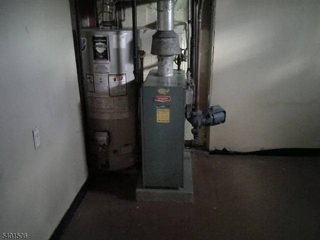a view of water heater room