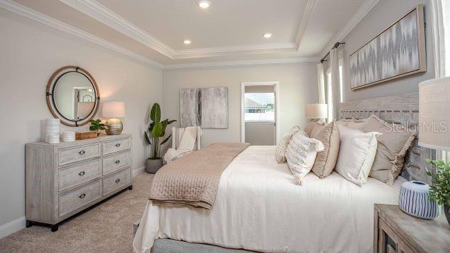 16492 Crane Road Weeki Wachee, FL 34614 - Photo 11 of 24 a bedroom with bed and a window