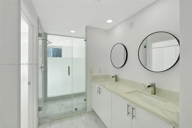 a view of a city from a balcony