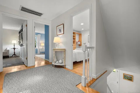 a view of living room and kitchen