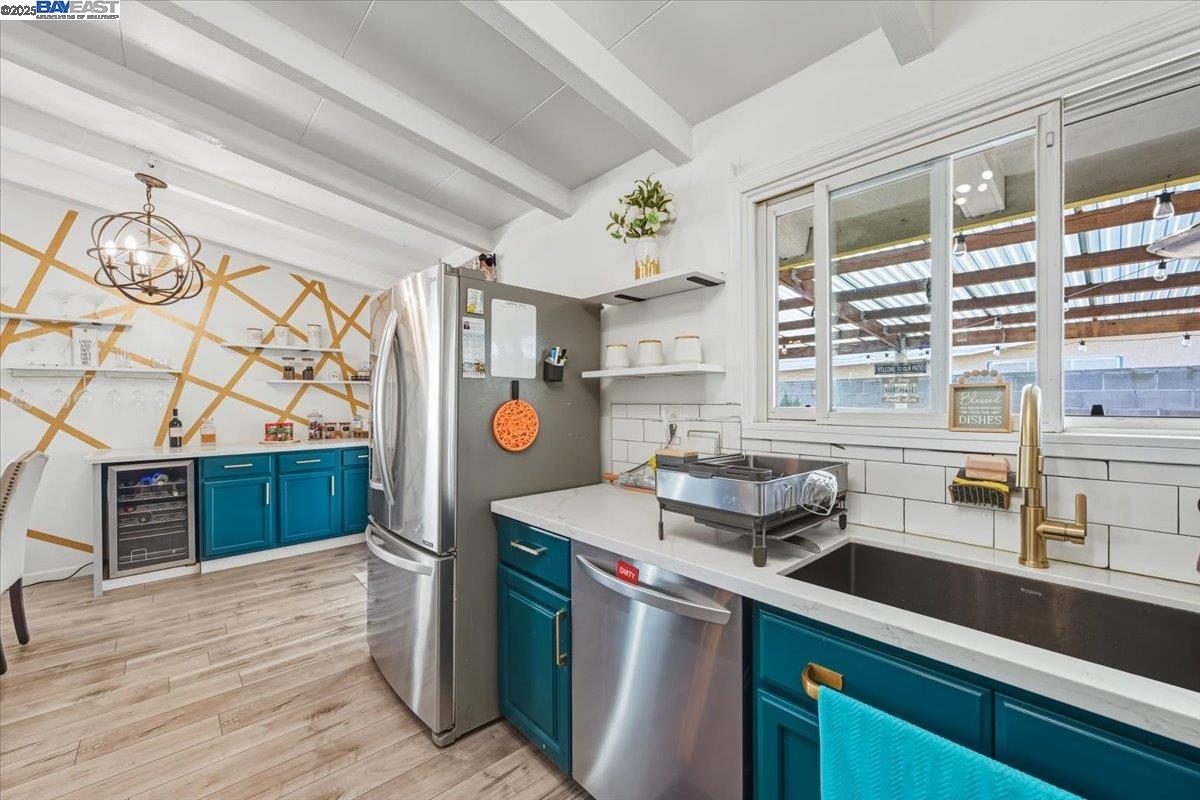 1481 Rieger Avenue Hayward, CA 94544 - Photo 24 of 53 a kitchen with a stove and a microwave