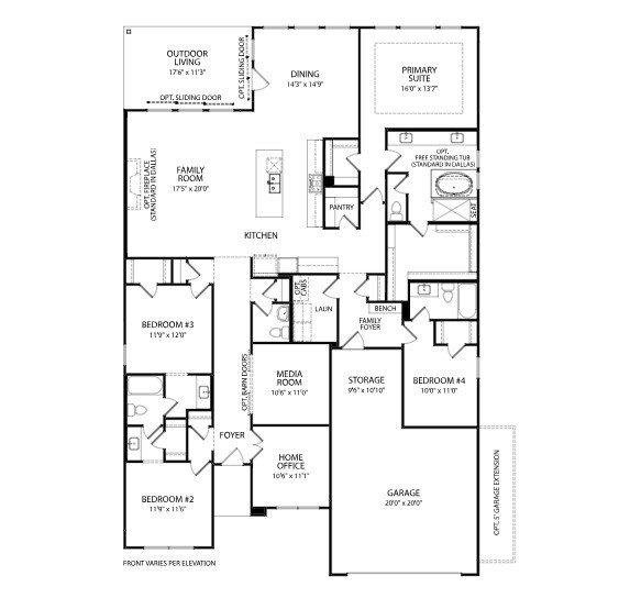 351 Silver Sage Street Conroe, TX 77304 - Photo 2 of 7 Preswick Main Level