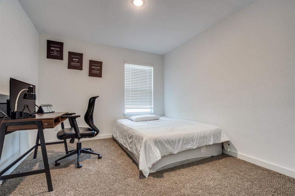 3351 Conroe Street Dallas, TX 75212 - Photo 12 of 17 Bedroom featuring carpet