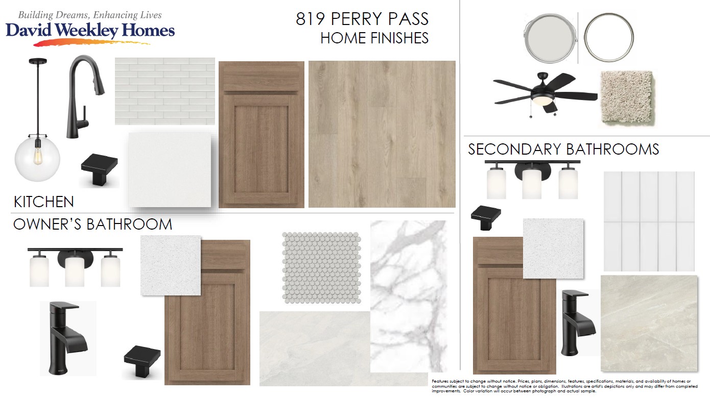 819 Perry Pass, Unit 45 Round Rock, TX 78664 - Photo 2 of 18 Design Board