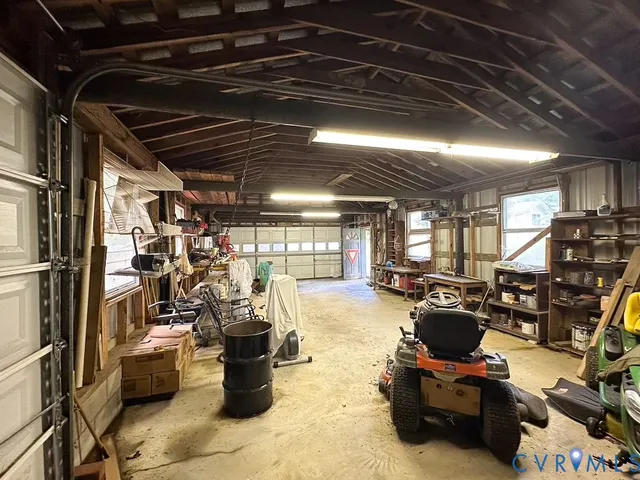 a view of a storage room with lots of stuff