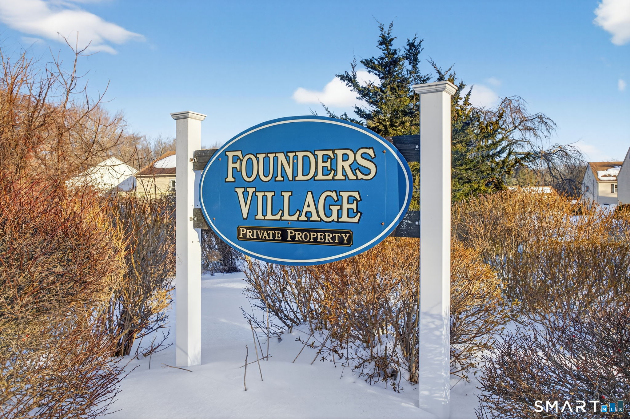 81 Founders Village, Unit 81 Clinton, CT 06413 - Photo 2 of 29 a sign on the side of a building