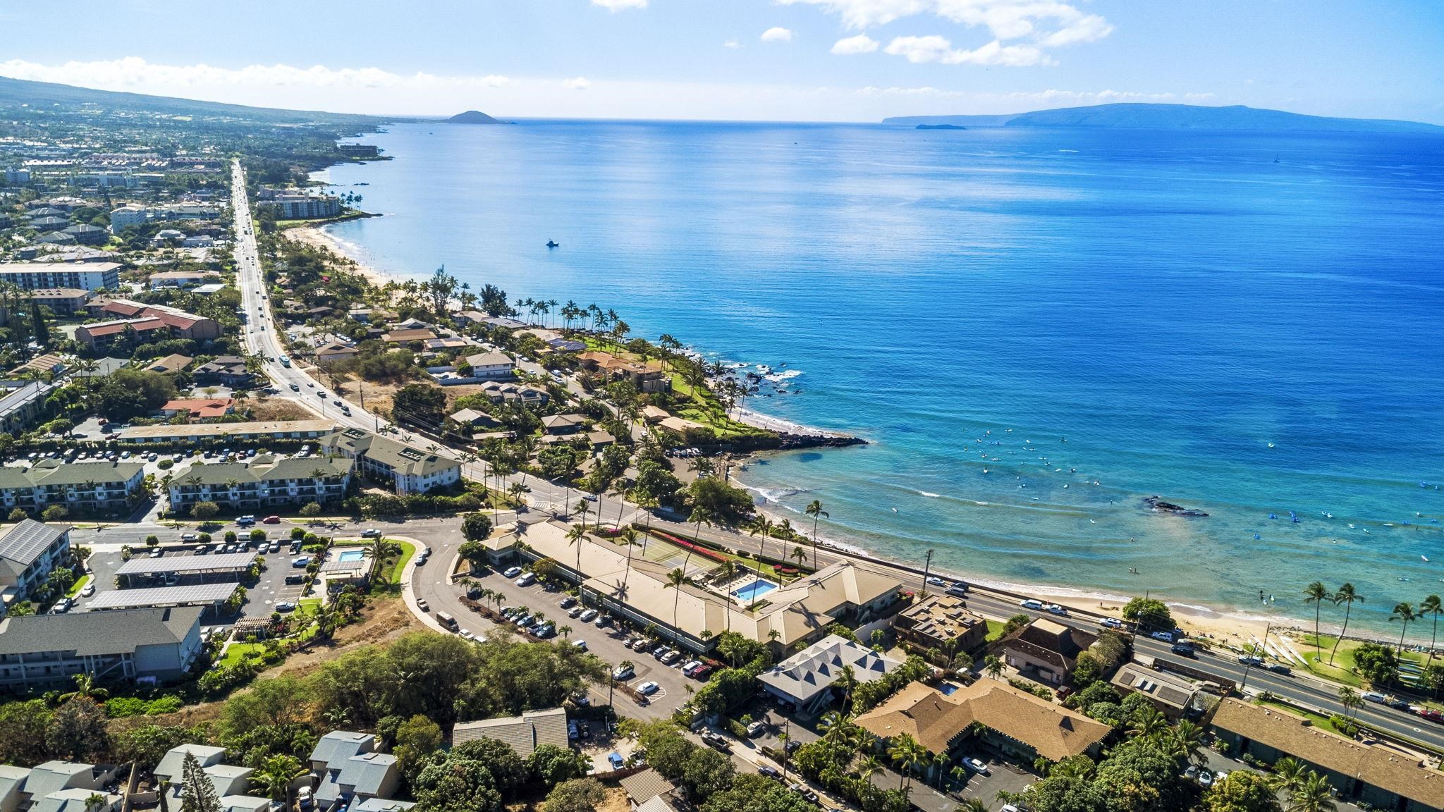 2075 South Kihei Road, Unit 214 Kihei, HI 96753 - Photo 39 of 50 an aerial view of a house with a yard