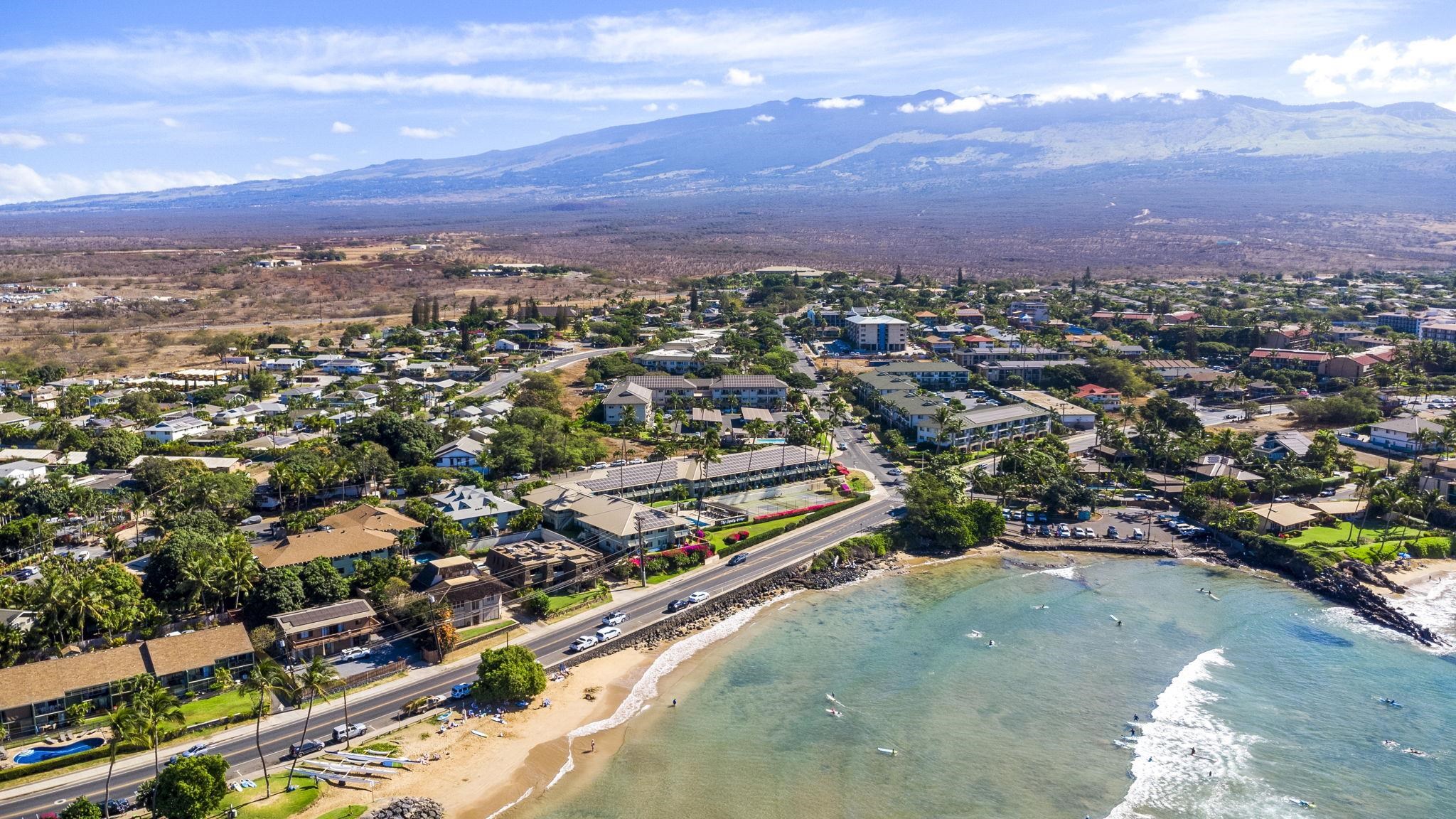 2075 South Kihei Road, Unit 214 Kihei, HI 96753 - Photo 42 of 50 an aerial view of residential houses with outdoor space