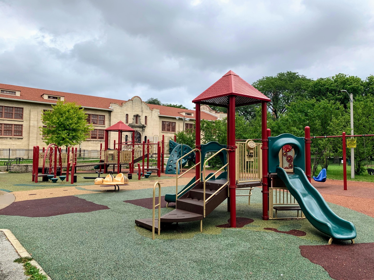 446 East 90th Street Chicago, IL 60619 - Photo 34 of 36 a view of a park with slide