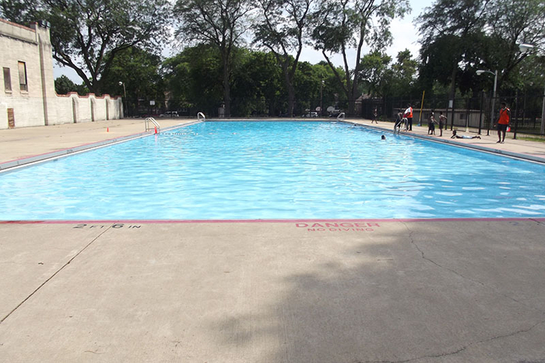 446 East 90th Street Chicago, IL 60619 - Photo 35 of 36 a view of a backyard