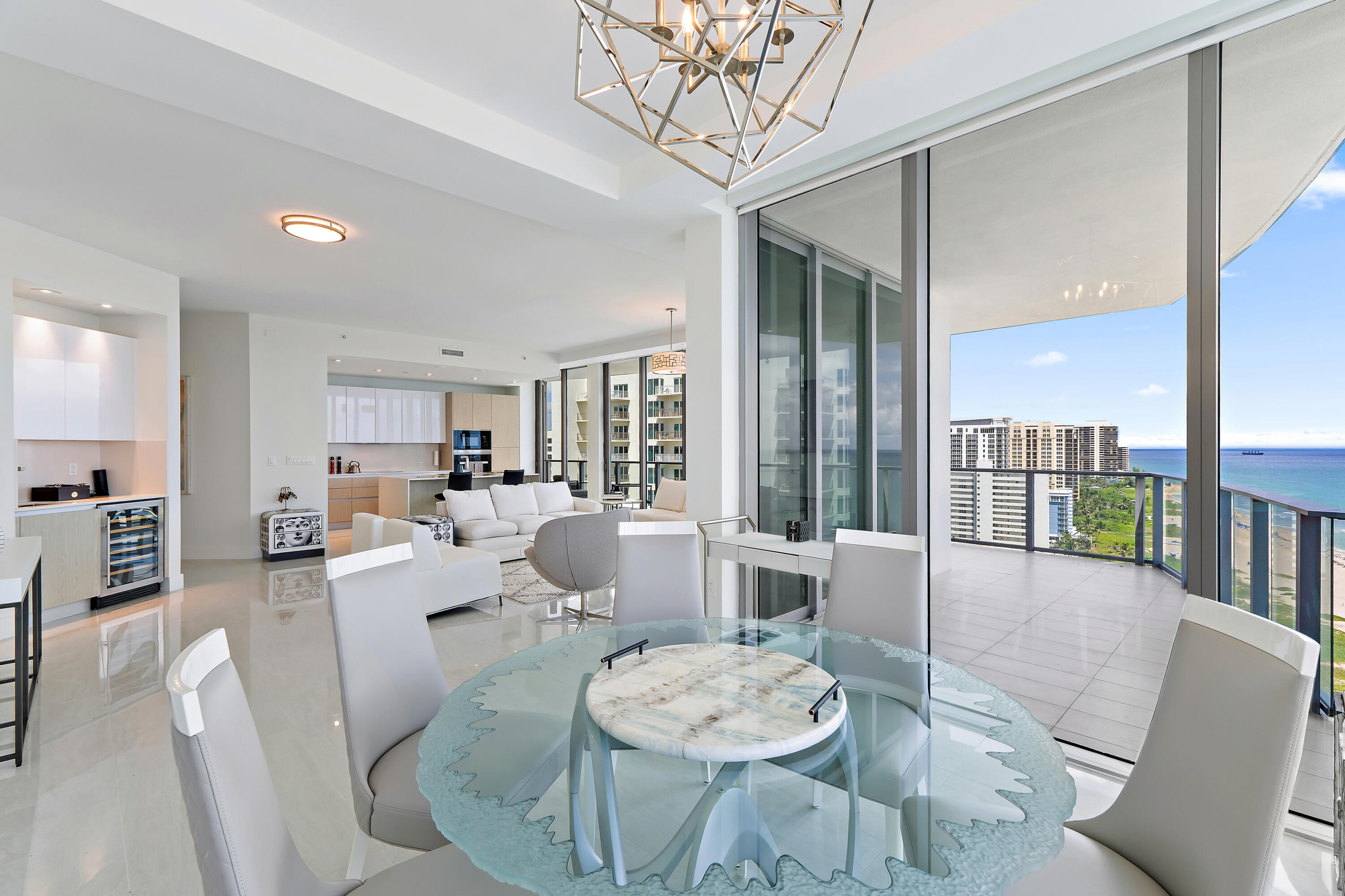 3100 North Ocean Drive, Unit H1603 Singer Island, FL 33404 - Photo 11 of 45 Amrit H1603_Dining Area