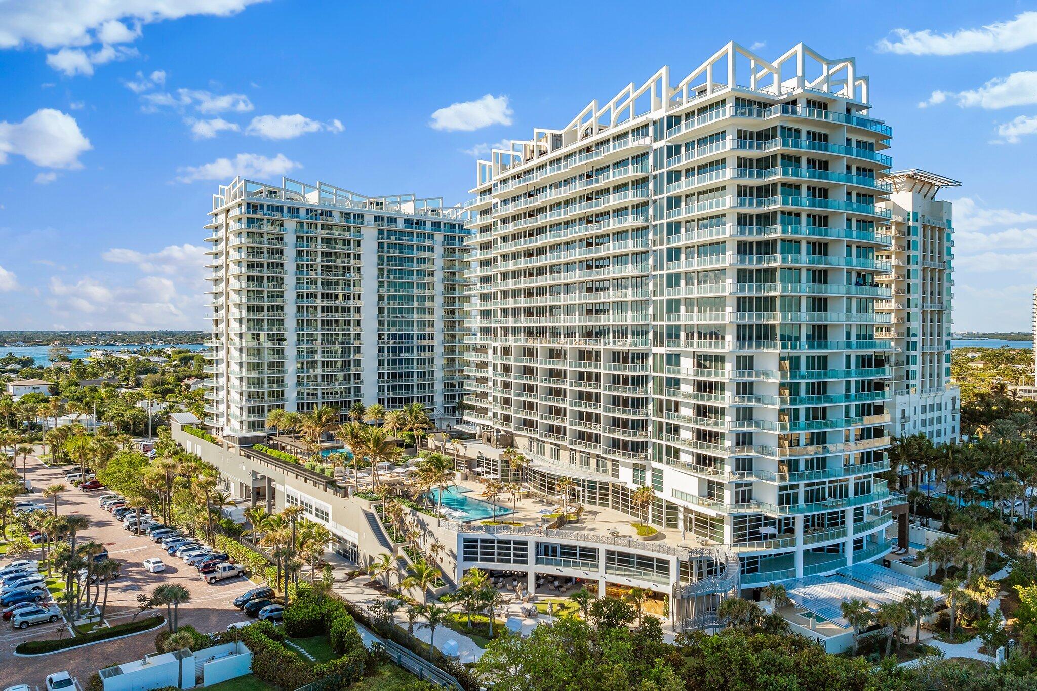 3100 North Ocean Drive, Unit H1603 Singer Island, FL 33404 - Photo 23 of 45 Amrit H1603_Community Aerial