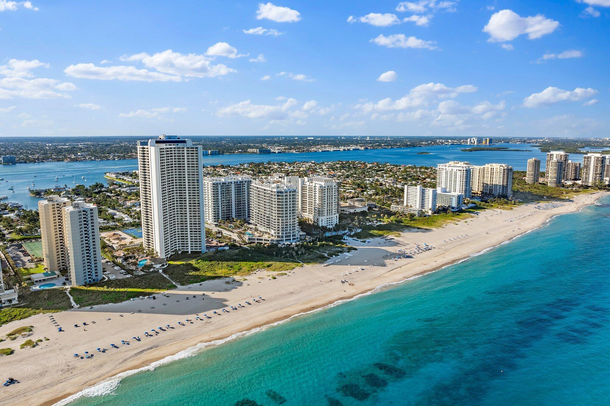 3100 North Ocean Drive, Unit H1603 Singer Island, FL 33404 - Photo 24 of 45 Amrit H1603_Singer Island Aerial