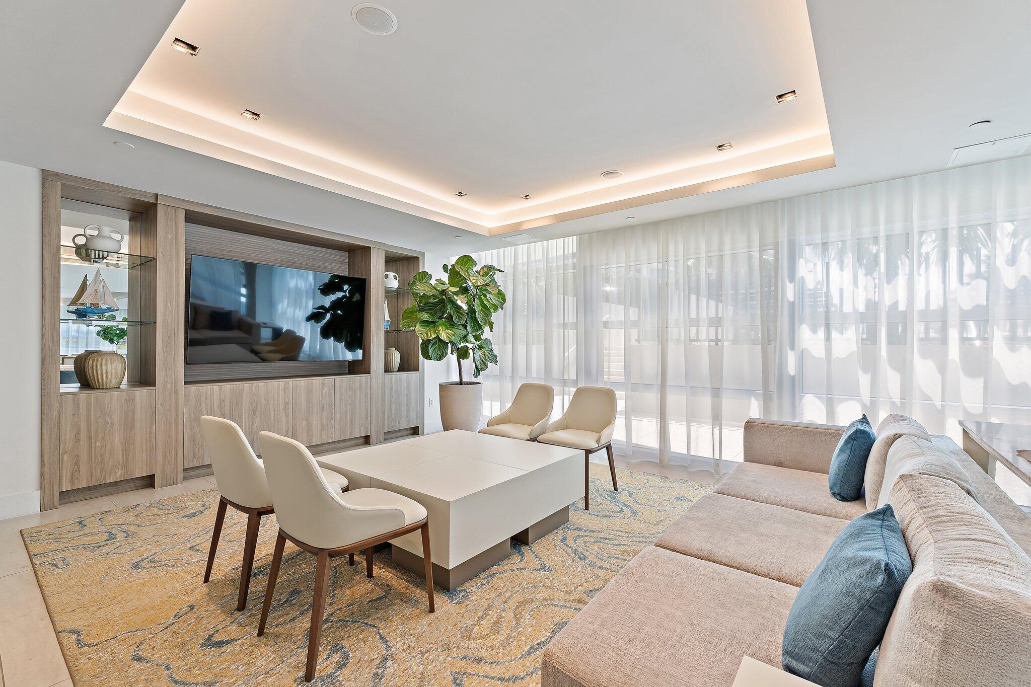 3100 North Ocean Drive, Unit H1603 Singer Island, FL 33404 - Photo 36 of 45 3100NOceanDr-906- Clubroom