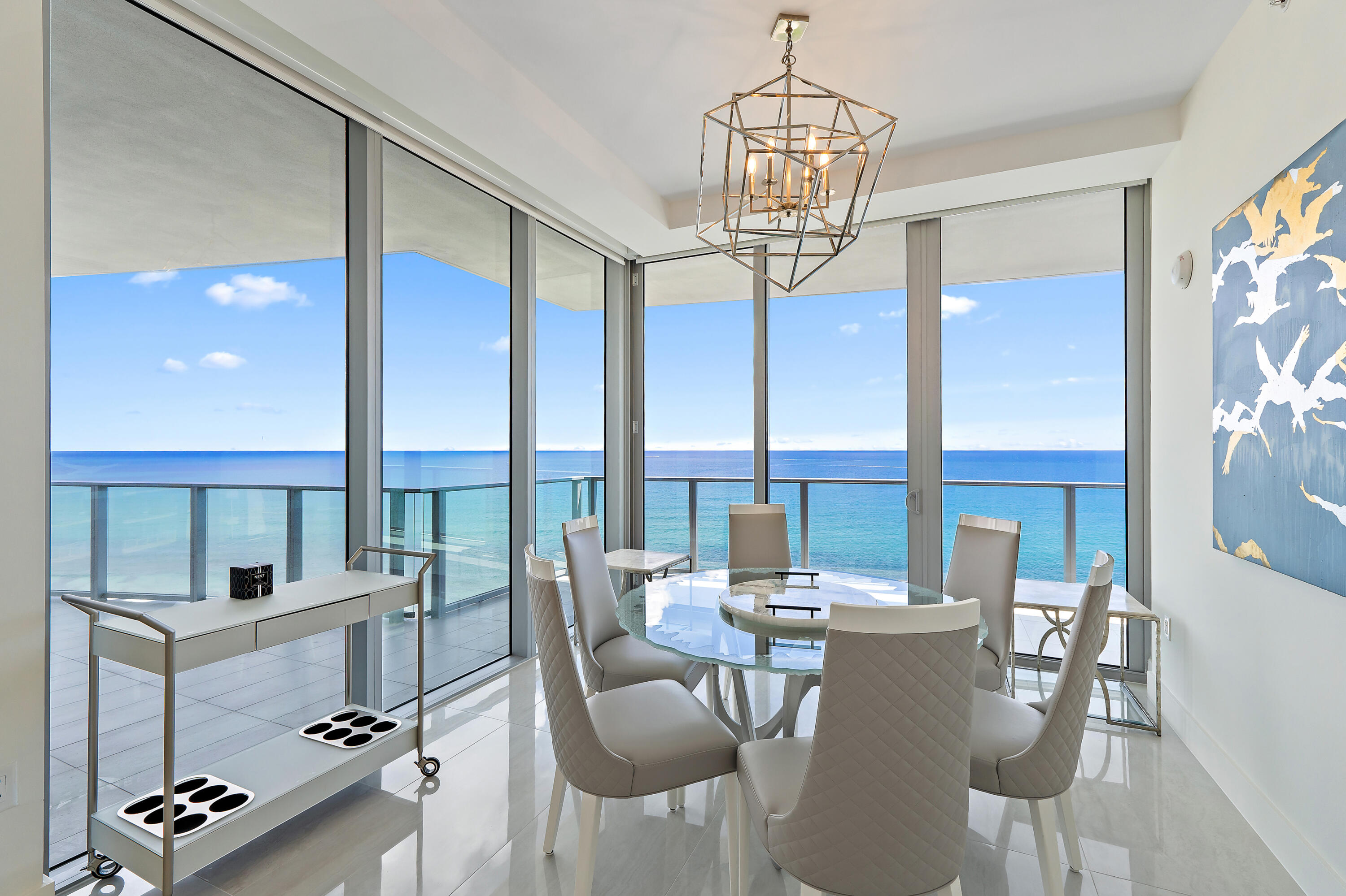 3100 North Ocean Drive, Unit H1603 Singer Island, FL 33404 - Photo 7 of 45 Amrit H1603_Dining Area