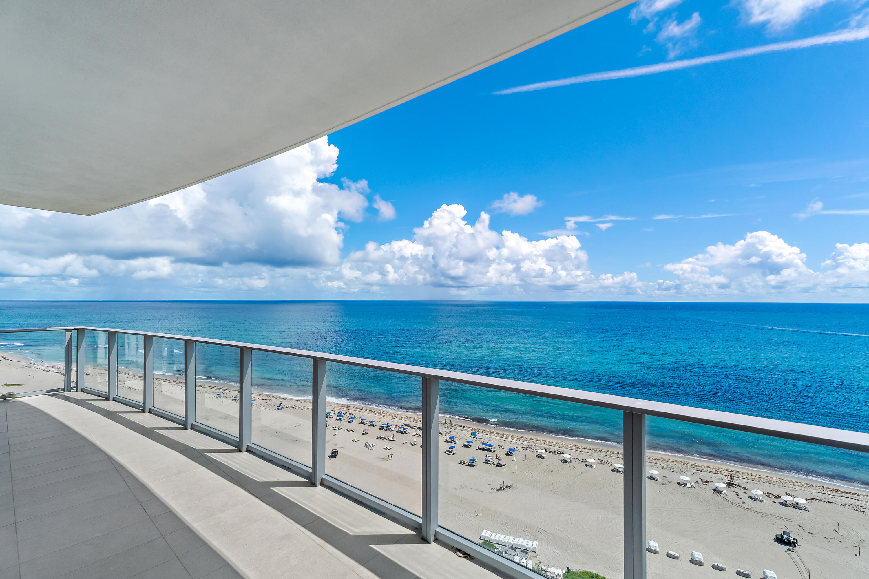 3100 North Ocean Drive, Unit H1603 Singer Island, FL 33404 - Photo 10 of 45 Amrit H1603_North East Balcony View