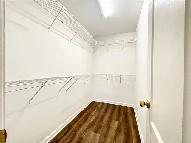 a view of wooden floor