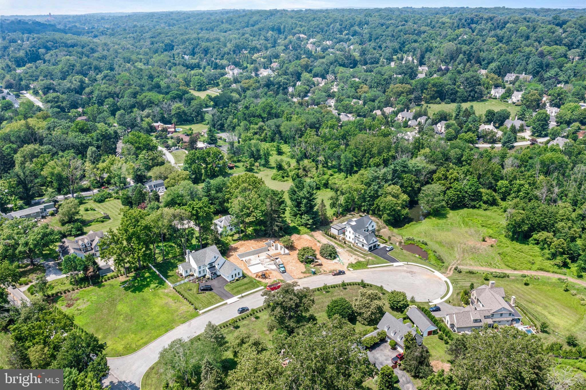 105 Privet Lane Wayne, PA 19087 - Photo 7 of 14 Aerial View