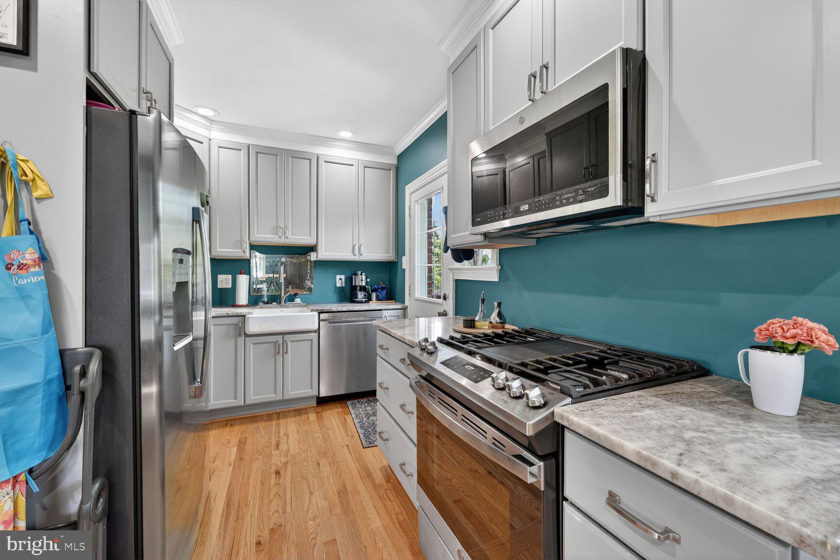617 Gist Avenue Silver Spring, MD 20910 - Photo 14 of 31 Kitchen with stainless steel appliances