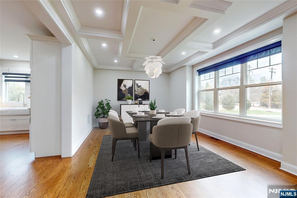 19 Meadowbrook Road Upper Saddle River, NJ 07458 - Photo 13 of 47 a view of a dining room with furniture window and wooden floor