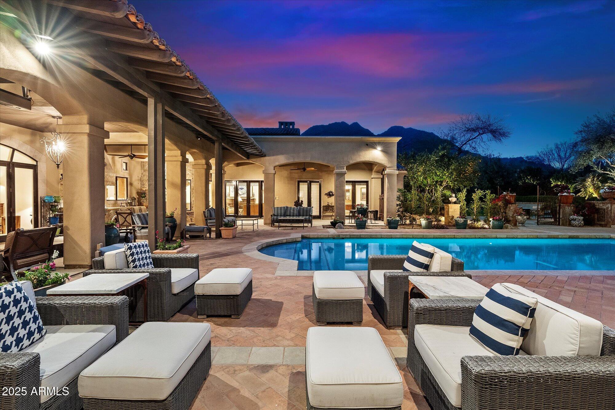 6402 East Chaparral Road Paradise Valley, AZ 85253 - Photo 105 of 125 106-Lounge by Pool