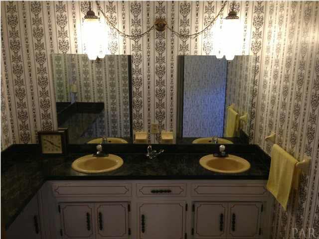 7495 Gunter Road Pensacola, FL 32526 - Photo 14 of 25 Double vanity in master bathroom